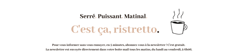Ristretto - Newsletter quotidienne
